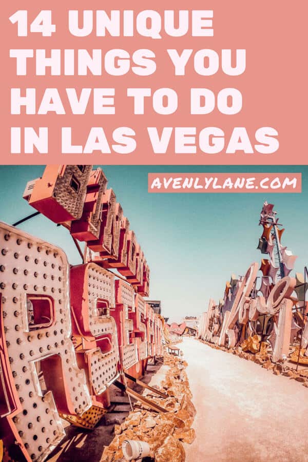 14 Unique things to do in Las Vegas