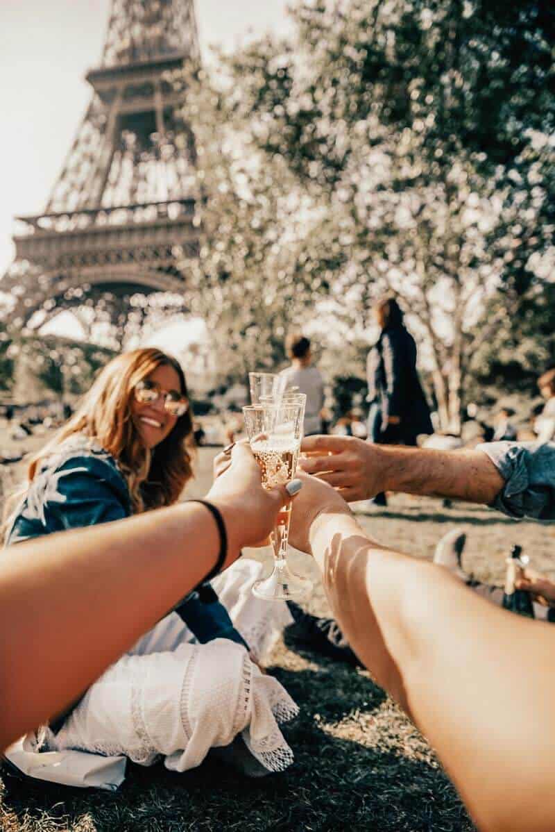 Lunch at the Eiffel Tower