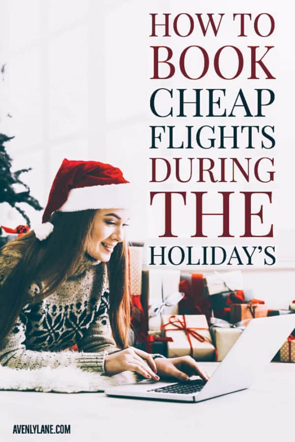 How to save money and book cheap flights to anywhere during the holidays this year! #travel #traveltips