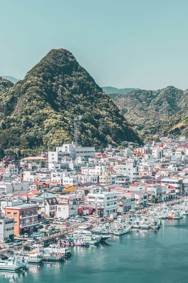 Shimoda Japan Town Skyline