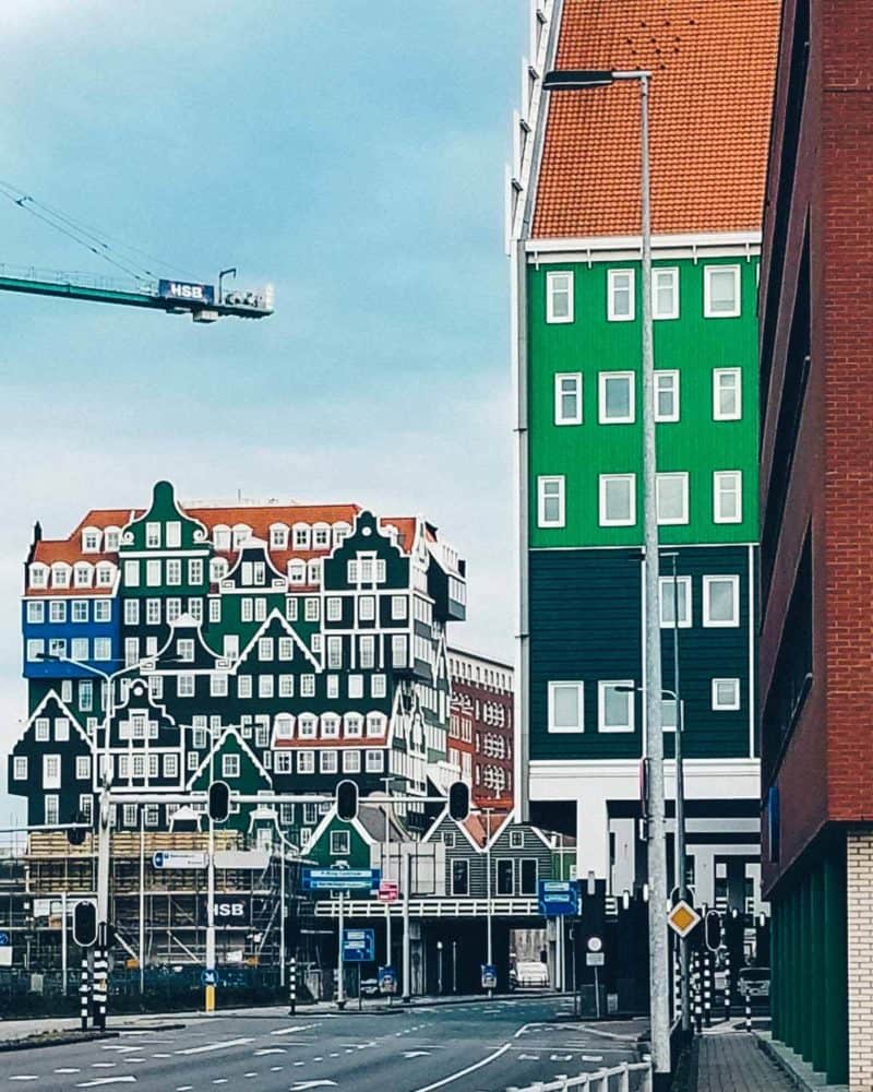 Inntel Hotel Zaandam Netherlands! One of the coolest buildings I have ever seen!