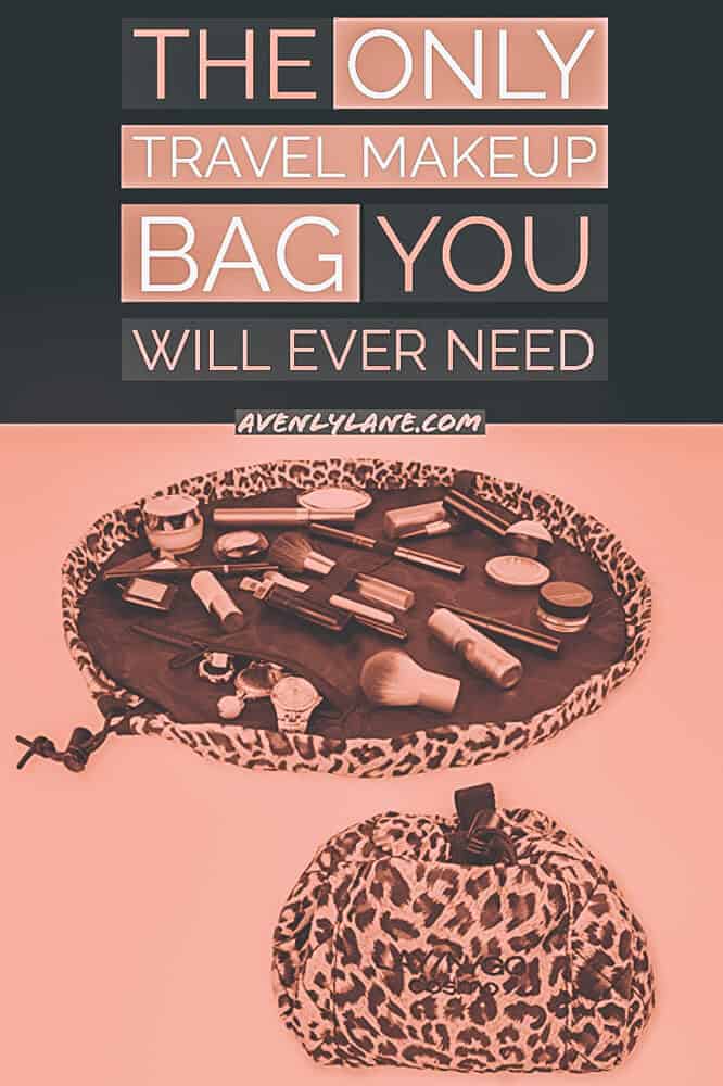 Best Travel makeup Bag and cosmetic bag! I have tried so many different makeup bags and they have all failed me miserably! This one is by FAR the best cosmetic bag for travel I have ever used! #AVENLYLANE #AVENLYLANETRAVEL #makeup #travel #packinglist #makeupbag #travelessentials #traveltoiletries #travelmakeup