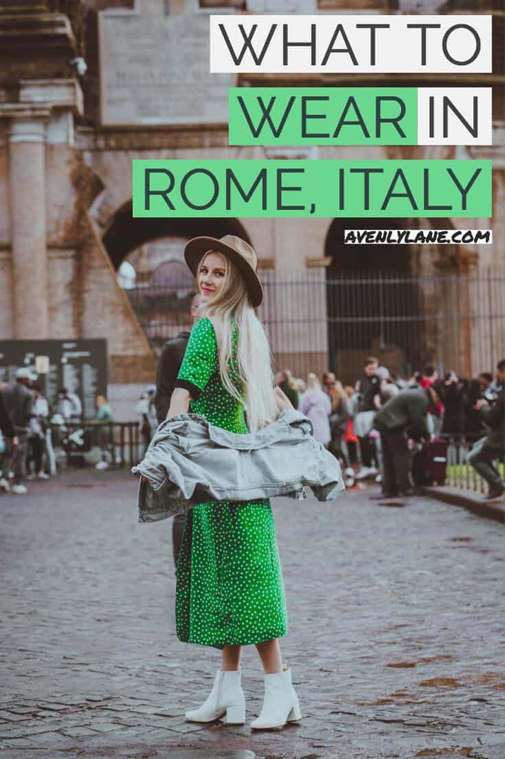 What to Wear in Rome Italy Packing List Avenly Lane Fashion, Green Beauty & Wellness