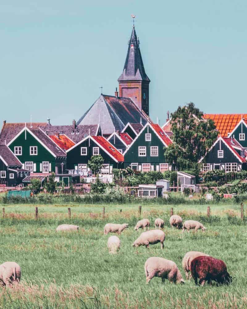 Marken fishing village in the Netherlands! Check out the top things to do in the Netherlands! 