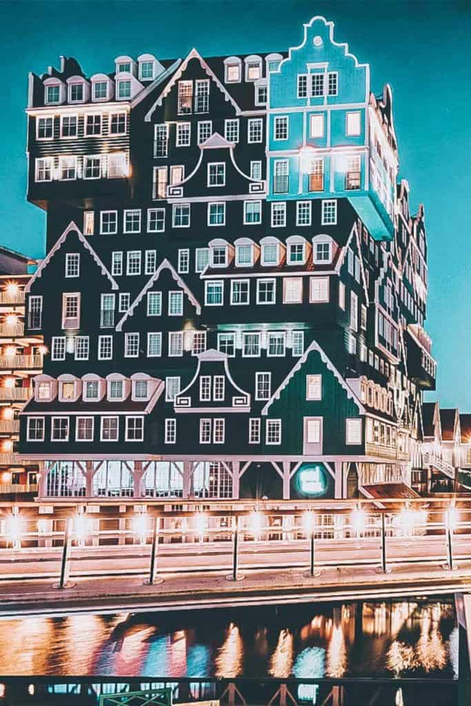 Zaandam Netherlands! Home to some of the coolest buildings I have ever seen! Top things to do in the Netherlands! See the canals of Amsterdam, fields of tulips, Anne Frank Museum, Cube Homes of Rotterdam, and Zaandam Netherlands. #avenlylane #avenlylanetravel #netherlands #amsterdam #europe