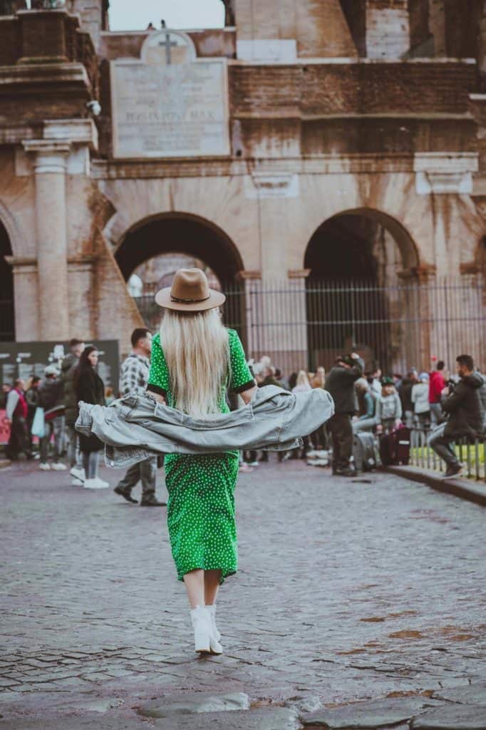 The Perfect Dress to Wear to Rome in November! 