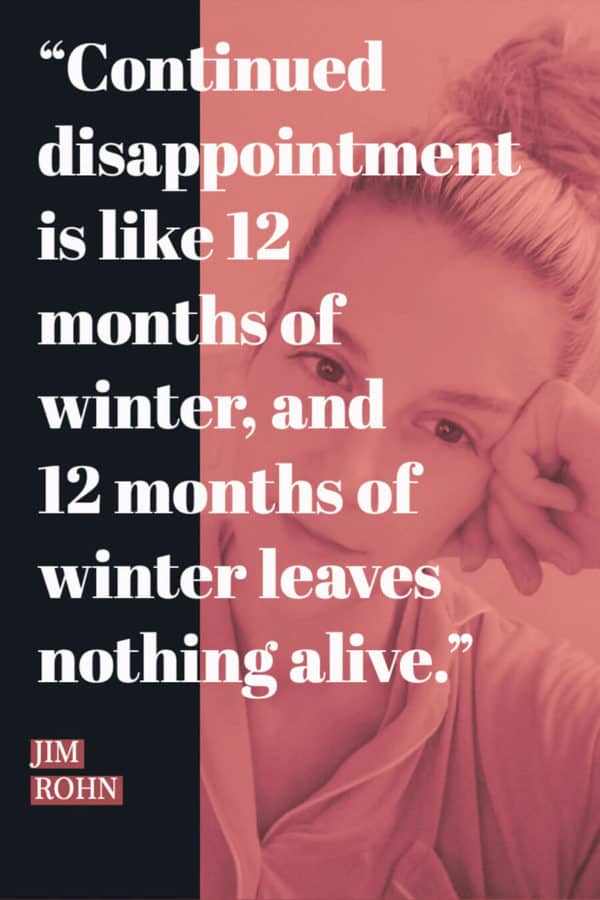 What's Worse, Chronic Pain or Chronic Disappointment? #chronicillness #lifequotes #wellness #avenlylane #avenlylanewellness #avenlylaneinspire