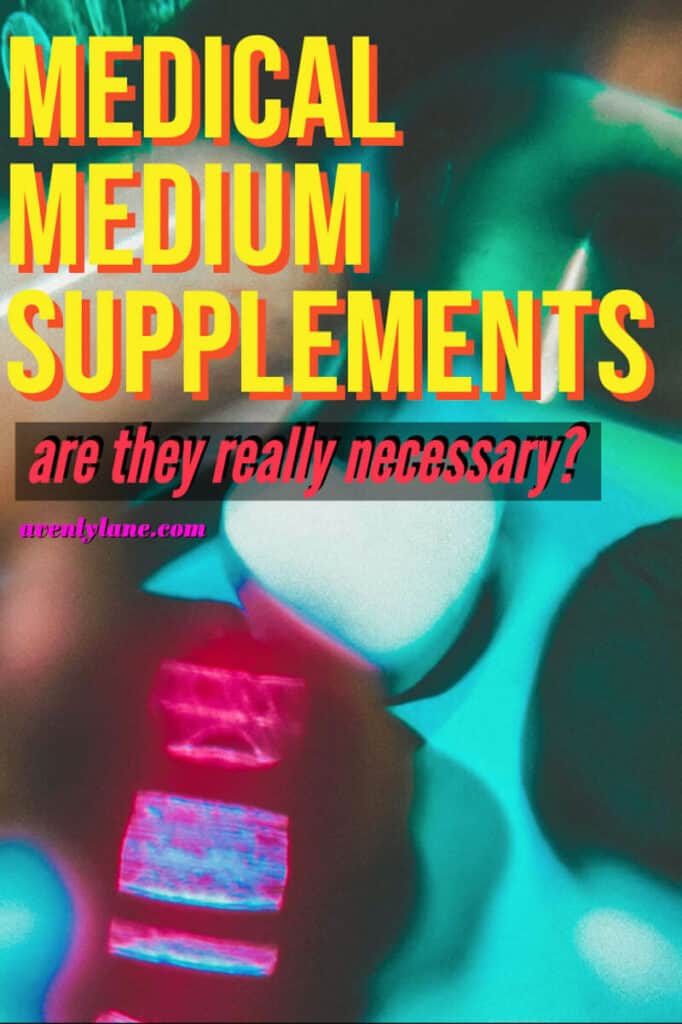 Medical Medium Supplements