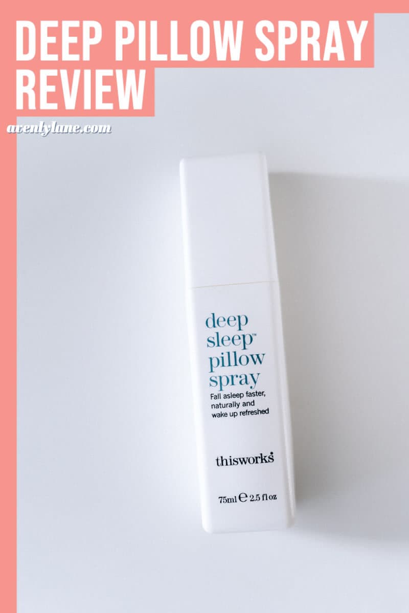 This (Really) Works Deep Sleep Pillow Spray Review