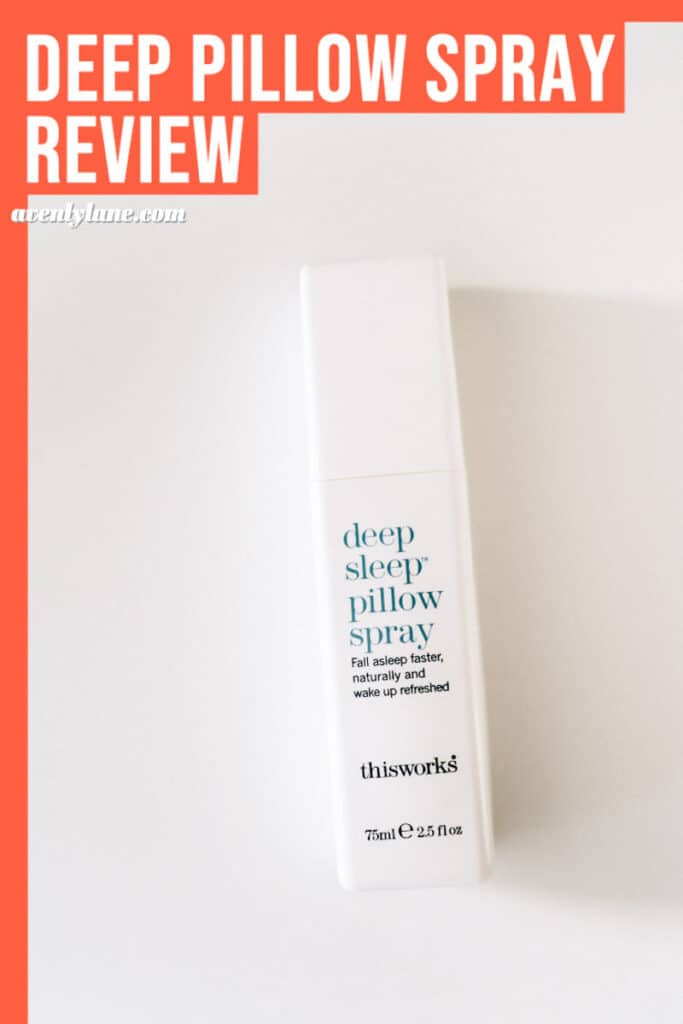 This (Really) Works Deep Sleep Pillow Spray Review
