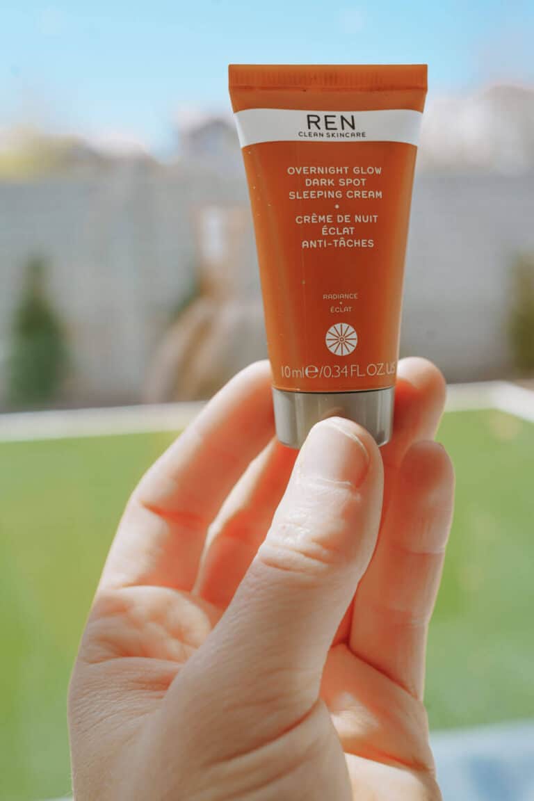 Ren Skincare Reviews Overnight Glow Dark Spot Sleeping